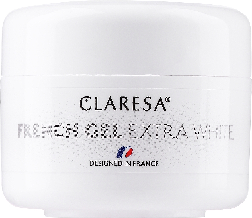 Żel do modelowania paznokci - Claresa French Gel Extra White — Zdjęcie N1