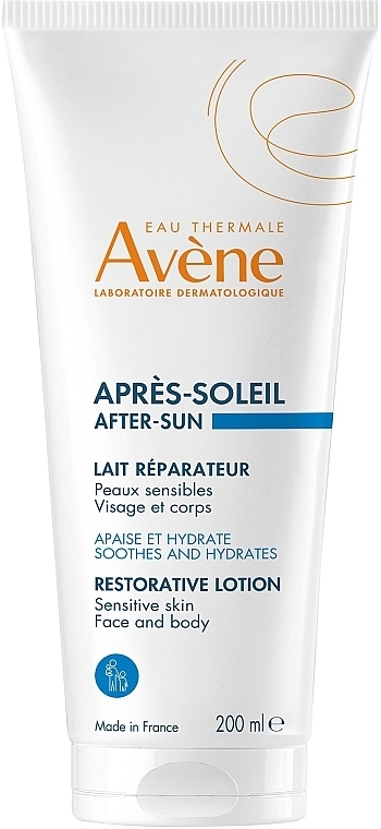 Regenerujący balsam do twarzy i ciała po opalaniu - Avene After Sun Restoration Lotion — Zdjęcie N1