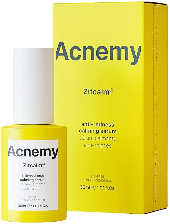 Kojące serum przeciw zaczerwienieniom - Acnemy Zitcalm Anti-Redness Calming Serum — Zdjęcie N2