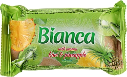 Kup Mydełko toaletowe w kostce Kiwi i ananas - Bianca Kiwi & Pineapple Aroma Soft Soap