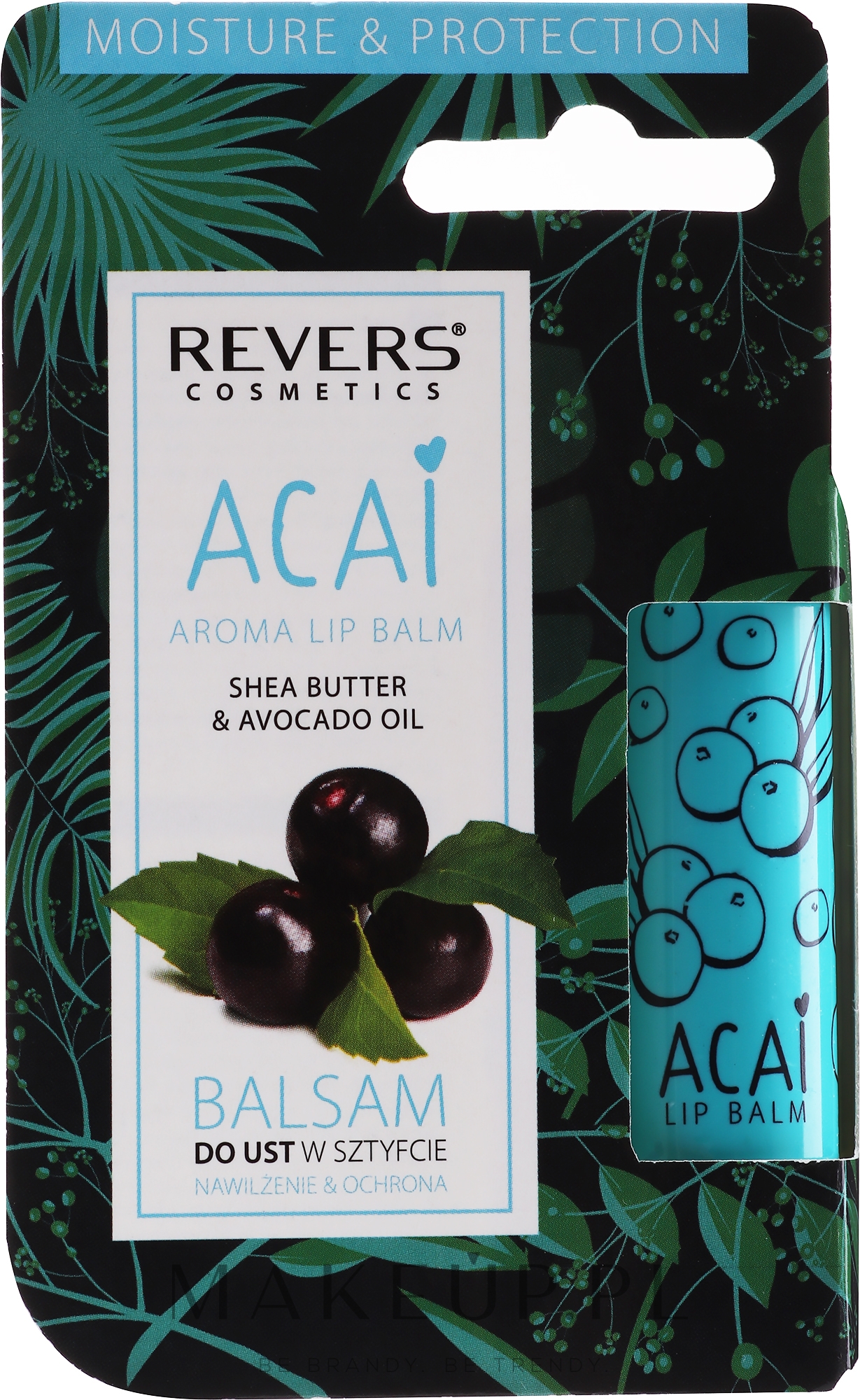 Balsam do ust w sztyfcie - Revers Cosmetics Lip Balm — Zdjęcie Acai