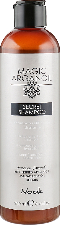 Nawilżający szampon do włosów - Nook Magic Arganoil Secret Shampoo — Zdjęcie N1