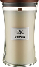 Świeca zapachowa w szkle - WoodWick Hourglass Candle White Tea & Jasmine — Zdjęcie N2