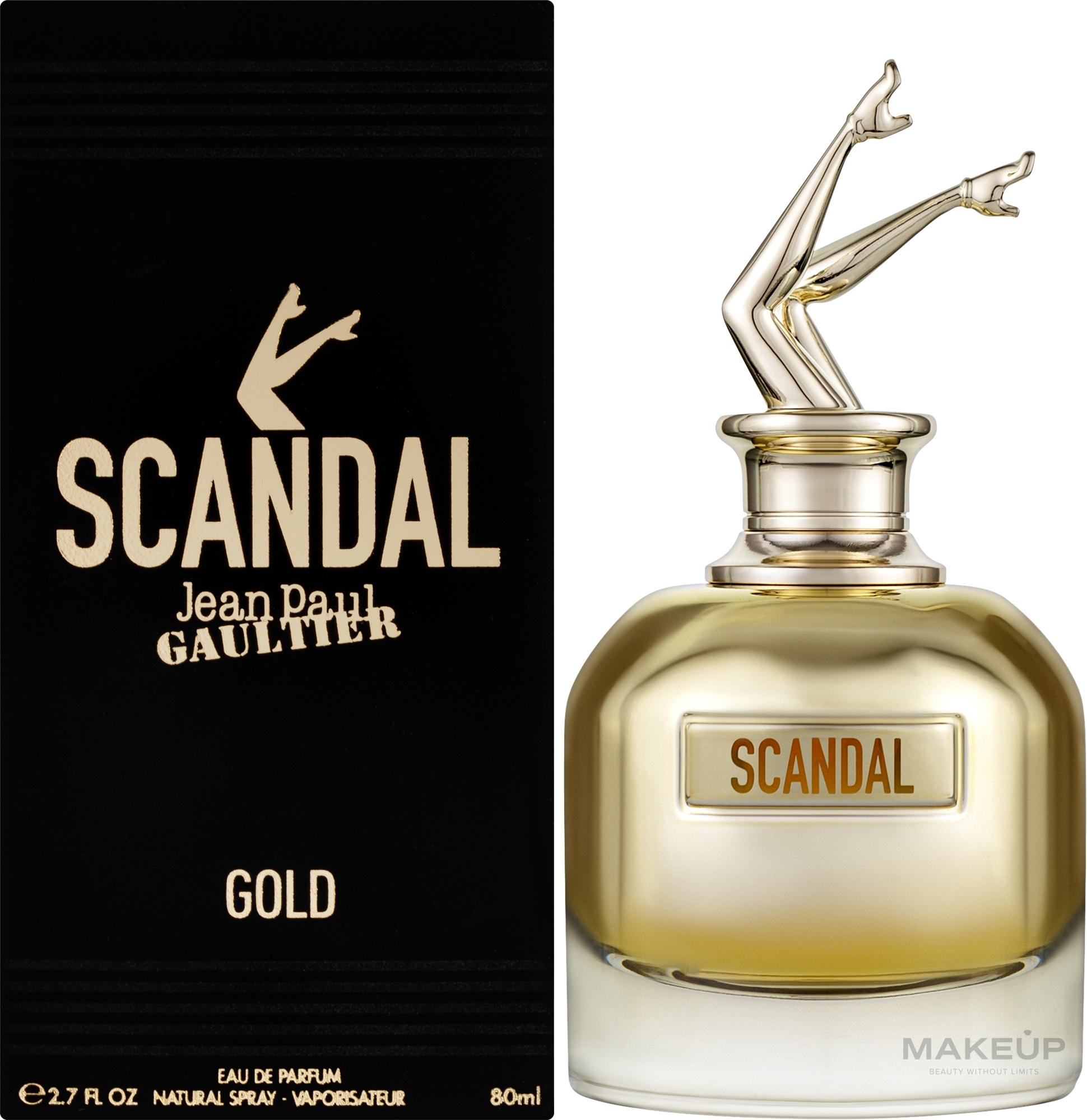 Jean Paul Gaultier Scandal Gold - Woda perfumowana — Zdjęcie 80 ml