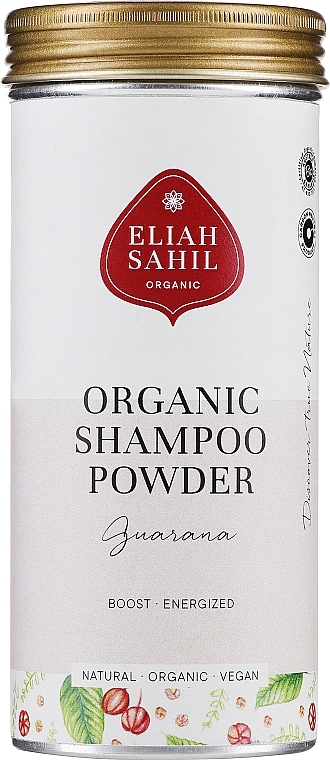 Organiczny szampon w proszku, wzmacniający - Eliah Sahil Natural Shampoo Powder for Stronger Hair Roots — Zdjęcie N1
