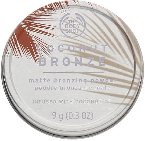 Matowy puder brązujący do twarzy - The Body Shop Coconut Bronze Matte Bronzing Powder — Zdjęcie N2