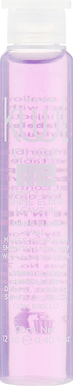 Eliksir w ampułkach Efekt gładkich i jedwabistych włosów - Kuul Cure Me Shine Elixir Leave-in — Zdjęcie N1