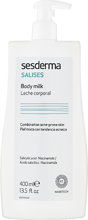 Mleczko do ciała - SesDerma Laboratories Salises Body Milk — Zdjęcie N1