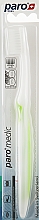 Kup Szczoteczka do zębów ze stożkowym włosiem, zielona - Paro Swiss Toothbrush Medic
