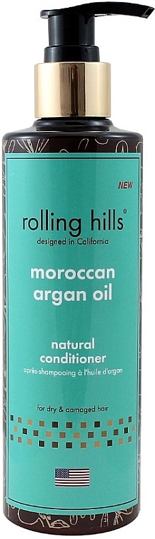 Odżywka do włosów z olejkiem arganowym - Rolling Hills Moroccan Argan Oil Natural Conditioner — Zdjęcie N1