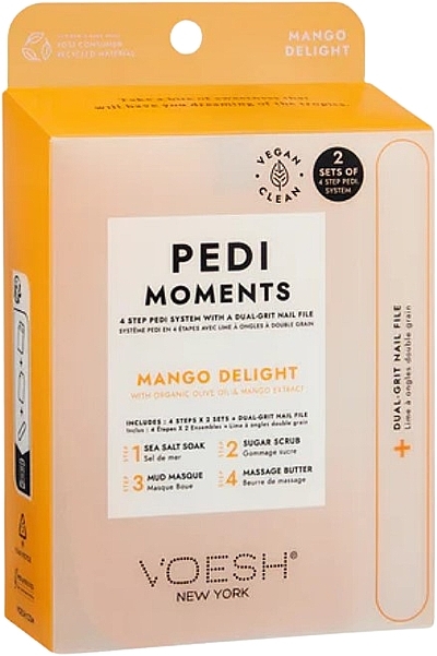 Zestaw do pedicure Mango Delight - Voesh Mani Moments Mango Delight — Zdjęcie N1