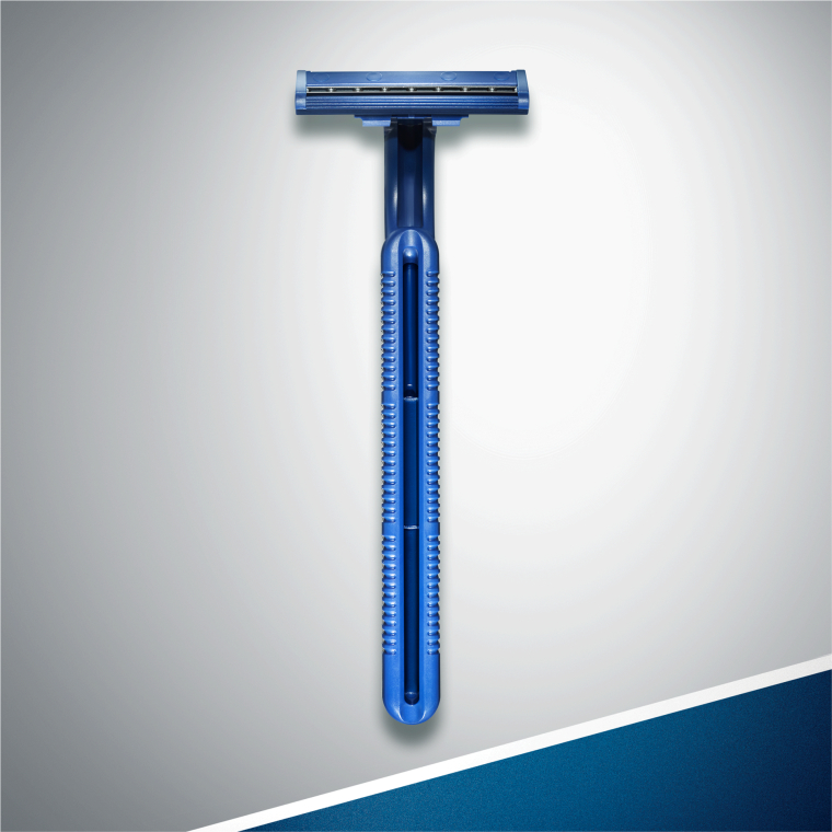Jednorazowe maszynki do golenia, 5 szt. - Gillette Blue II Chromium — Zdjęcie N6