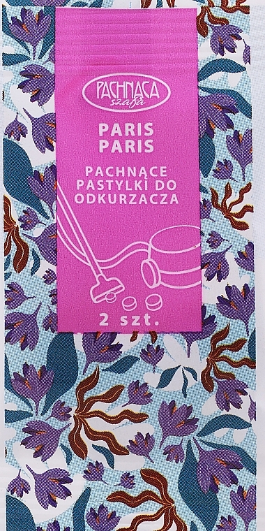 Pachnące pastylki do odkurzacza Paris - Pachnaca Szafa — Zdjęcie N1