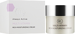 Nawilżający krem do twarzy - Holy Land Cosmetics Multi Vitamin Rich Moisturizing Cream — Zdjęcie N2