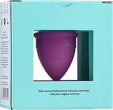 Kup Kubeczek menstruacyjny, model 1, liliowy - Lunette Reusable Menstrual Cup Purple Model 1