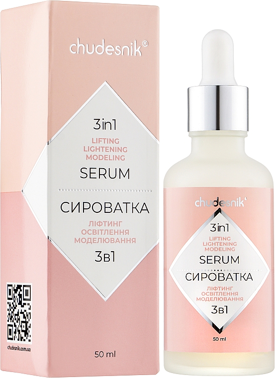 Serum liftingujące 3w1 - Chudesnik 3in1 Lifting And Modeling Serum — Zdjęcie N2