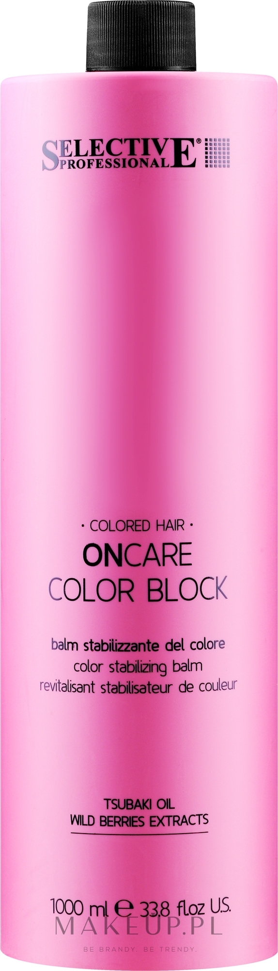 Balsam chroniący kolor - Selective Professional OnCare Color Block Balm — Zdjęcie 1000 ml