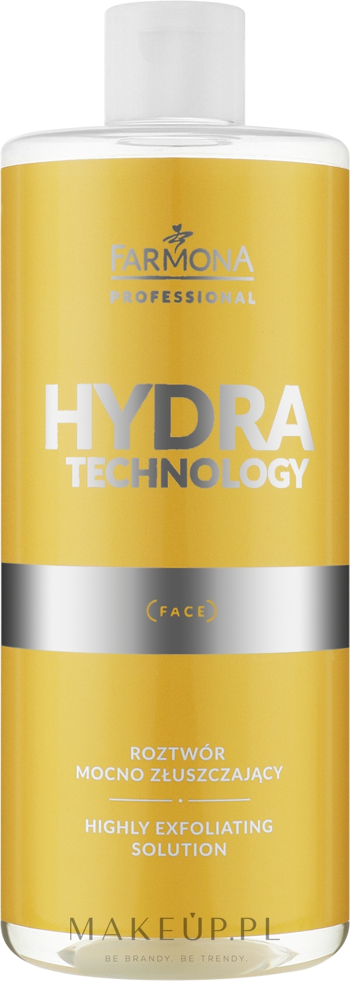 Roztwór mocno złuszczający do zabiegów kosmetologicznych - Farmona Hydra Technology Highly Exfoliating Solution Step B — Zdjęcie 500 ml
