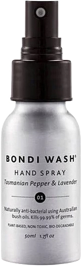 Spray do rąk z pieprzem tasmańskim i lawendą - Bondi Wash Hand Spray Tasmanian Pepper & Lavender — Zdjęcie N1