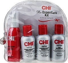 Kup Zestaw - CHI The Essentials Kit (sh/59ml + cond/59ml + silk/59ml + mist/59ml)