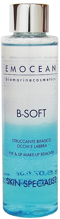 Dwufazowy płyn do demakijażu - Emocean Skin Specialist B-Soft Eye & Lip Make-Up Remover — Zdjęcie N1