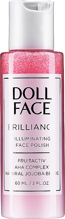 PREZENT! Rozświetlający żel do mycia twarzy - Doll Face Brilliance Illuminating Face Polish Face Cleanser (miniprodukt) — Zdjęcie N1