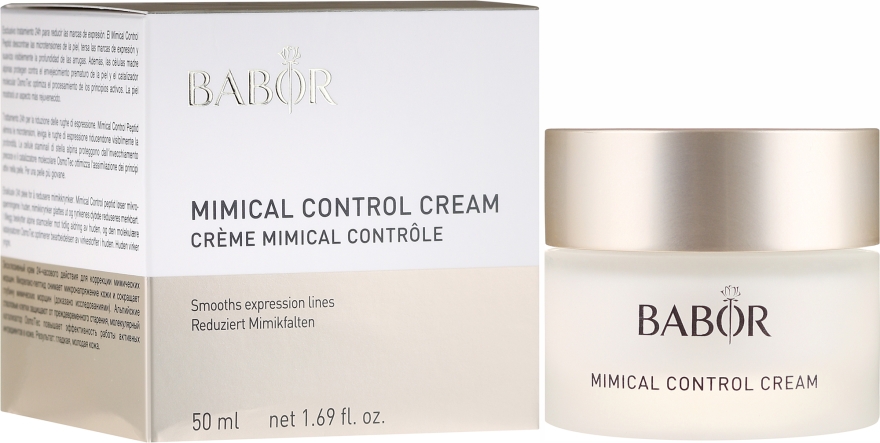 Krem-kontrola zmarszczek mimicznych - Babor Mimical Control Cream — Zdjęcie N1