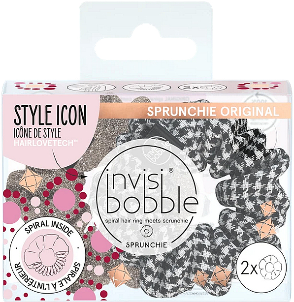 Zestaw gumek do włosów - Invisibobble Sprunchie Multipack British Royal Ladies Who Sprunch