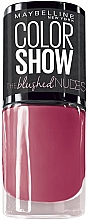 Szybkoschnący lakier do paznokci - Maybelline New York Color Show Blushed Nudes — Zdjęcie N1