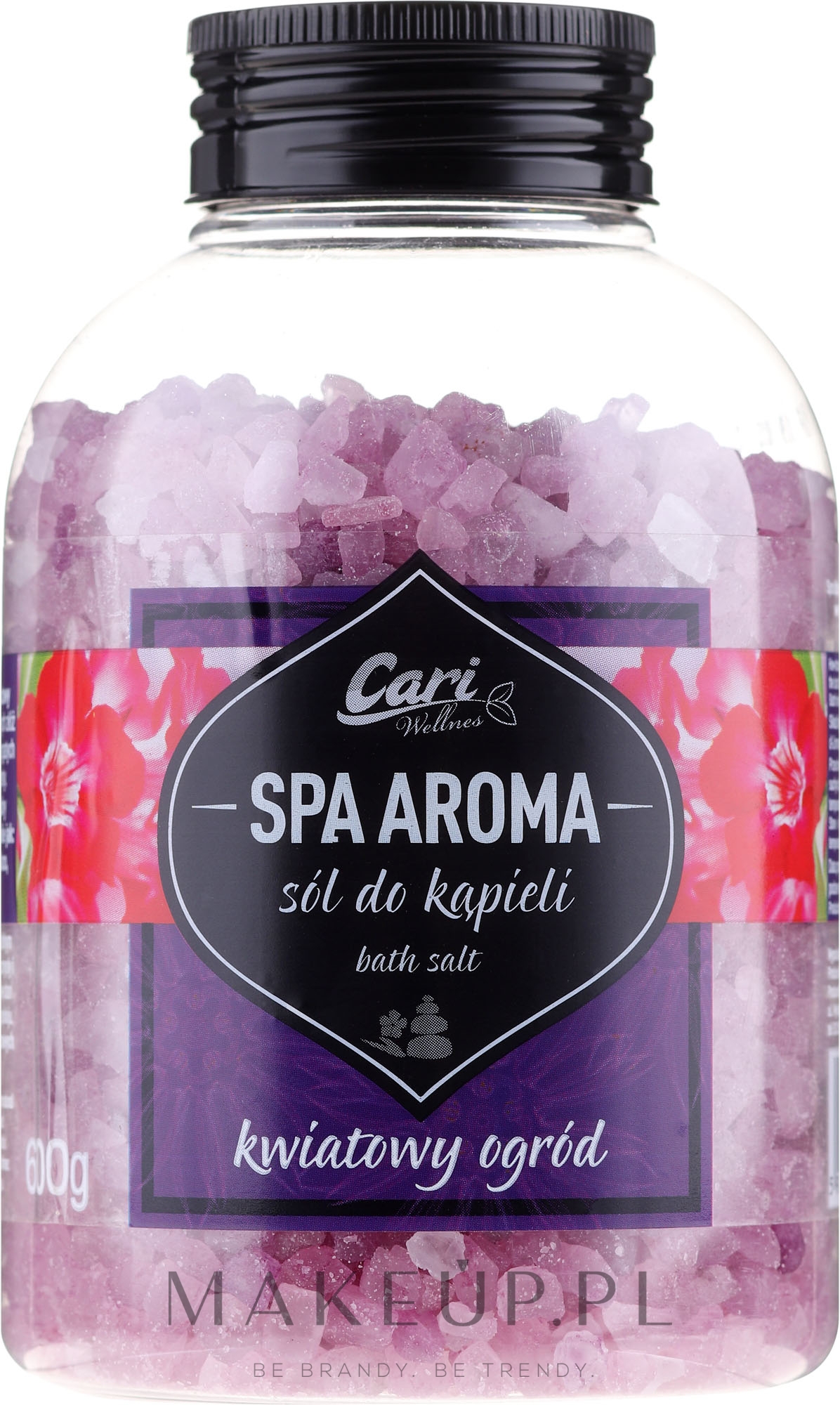 Sól do kąpieli Kwiatowy ogród - Cari Spa Aroma — Zdjęcie 600 g