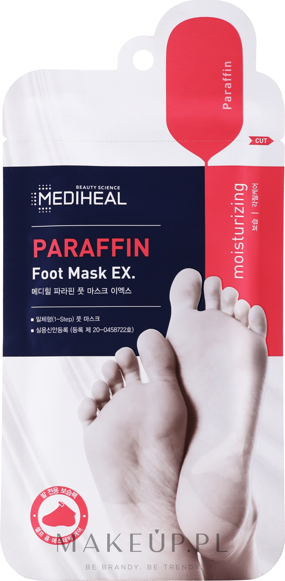 Parafinowa maska do stóp - Mediheal Paraffin Foot Mask — Zdjęcie 18 ml