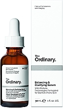 Balansujące i rozjaśniające serum do twarzy - The Ordinary Balancing & Clarifying Serum  — Zdjęcie N1