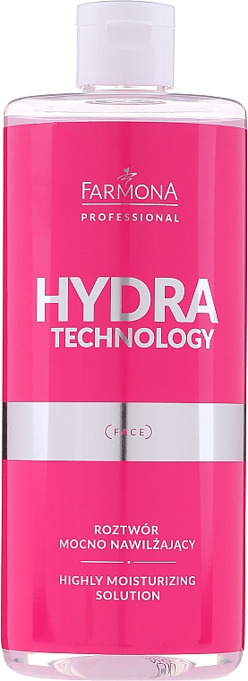Roztwór mocno nawilżający do zabiegów kosmetologicznych - Farmona Professional Hydra Technology Moisturizing Solution — Zdjęcie N3