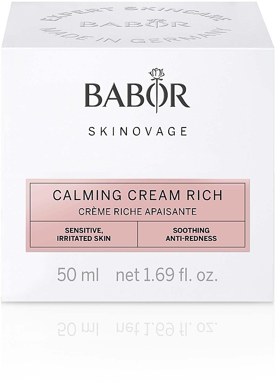 Kojący krem do skóry wrażliwej - Babor Skinovage Calming Cream Rich — Zdjęcie N3