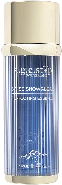 Regenerująco-nawilżająca esencja do twarzy - A.G.E. Stop Swiss Snow Algae Essence — Zdjęcie N1