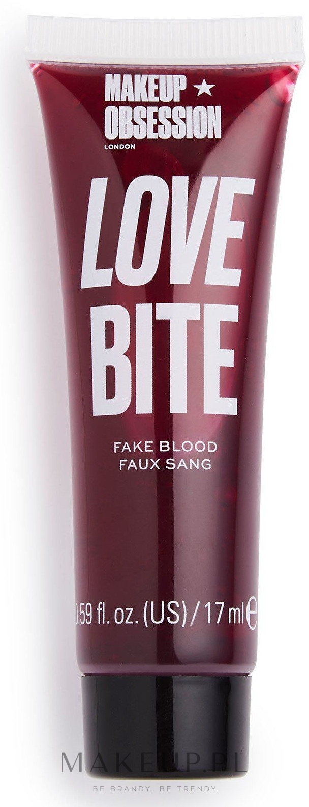 Sztuczna krew - Makeup Obsession Halloween Love Bite Fake Blood — Zdjęcie 17 ml
