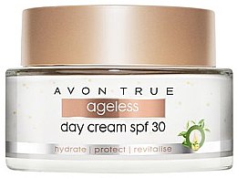 Przeciwstarzeniowy krem do twarzy na dzień z antyoksydantami w mikrokapsułkach SPF 30 - Avon True Ageless Day Cream SPF 30 — Zdjęcie N1