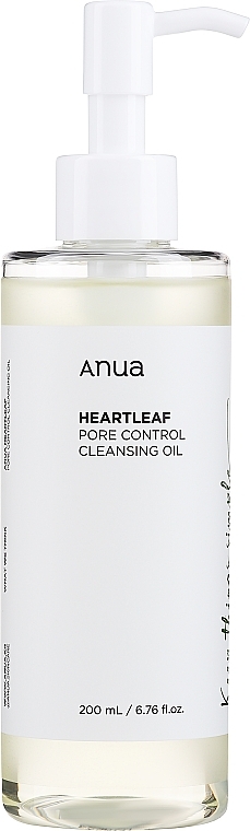 Olejek do mycia twarzy - Anua Heartleaf Pore Control Cleansing Oil — Zdjęcie N1