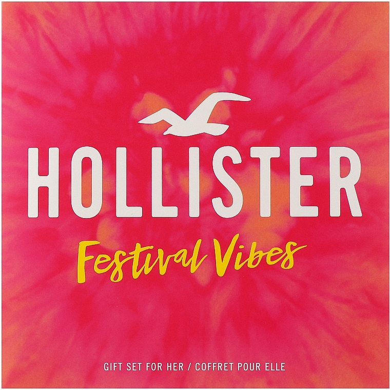 Hollister Festival Vibes For Her - Zestaw (edp 50 ml + edp 15 ml) — Zdjęcie N1