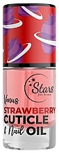 Olejek do paznokci i skórek - Stars from The Stars Cuticle & Nail Oil Venus Strawberry — Zdjęcie N1