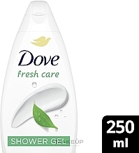 Kremowy żel pod prysznic Ogórek i zielona herbata - Dove Go Fresh Cucumber & Gren Tea Shower Gel — Zdjęcie N11