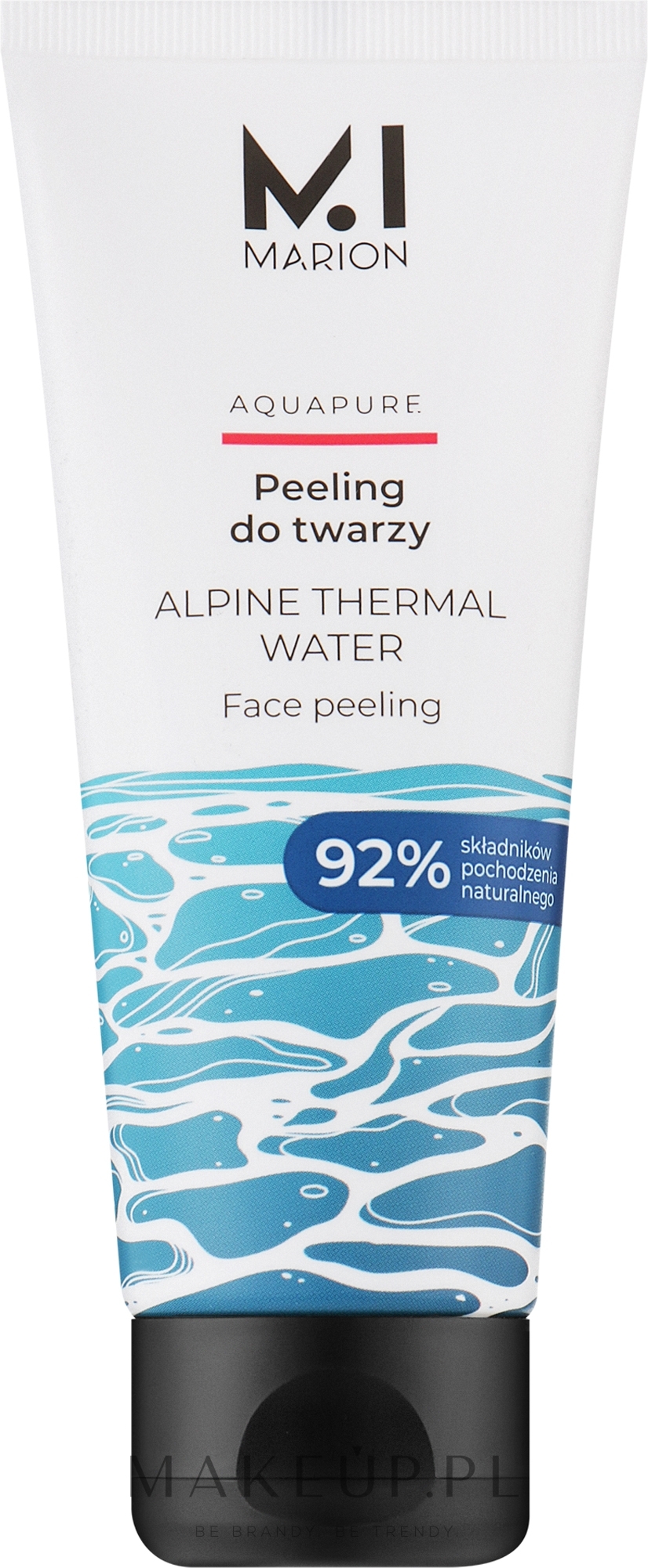 Peeling do twarzy z wodą termalną - Marion Aquapure Face Peeling — Zdjęcie 75 ml