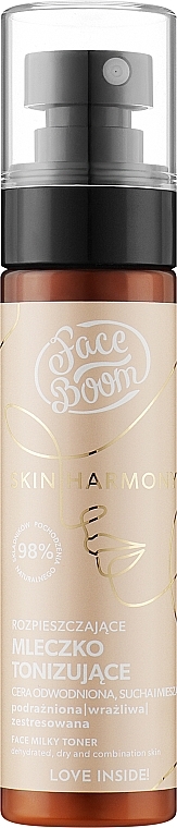 Rozpieszczające mleczko tonizujące - BodyBoom FaceBoom Skin Harmony Face Milky Toner