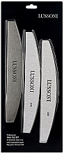 Zestaw jednorazowych pilników z etui - Lussoni Core Disposable Paper Files Set — Zdjęcie N1
