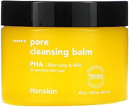 Balsam oczyszczający do skóry wrażliwej - Hanskin Pore Cleansing Balm PHA — Zdjęcie N1