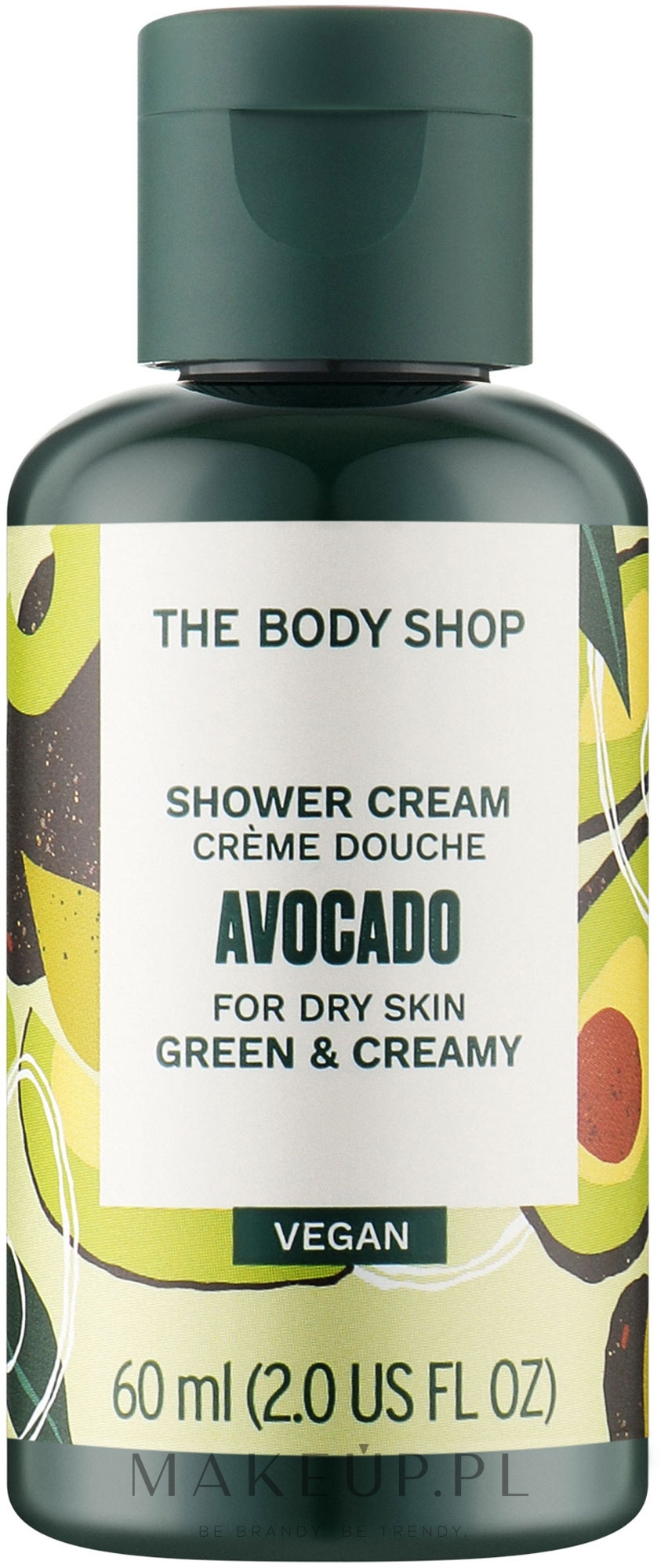 Krem pod prysznic z awokado - The Body Shop Avocado — Zdjęcie 60 ml