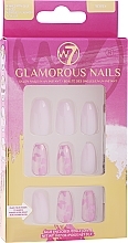 Zestaw sztucznych paznokci - W7 Cosmetics Glamorous Nails — Zdjęcie N1
