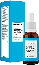 Przeciwstarzeniowe serum do twarzy z kolagenem - Maruderm Cosmetics Hyaluronic Acid+Collagen Anti-Aging Serum — Zdjęcie N1