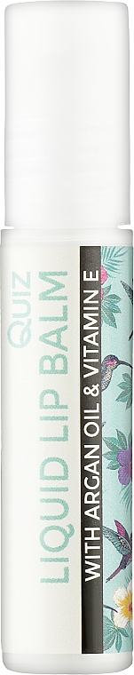 Balsam do ust - Quiz Cosmetics Liquid Lip Balm With Argan Oil & Vitamin E — Zdjęcie N1