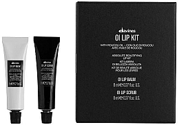 Kup Zestaw produktów na piękne usta - Davines OI Lip Kit (lip/scr/8ml + lip/balm/8ml)